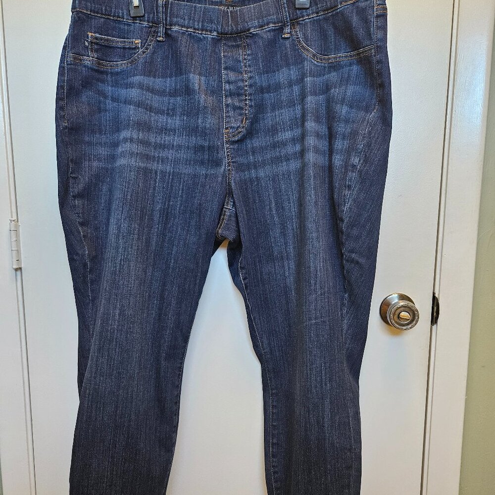 Size 22W Judy Blue Pull on Jeans